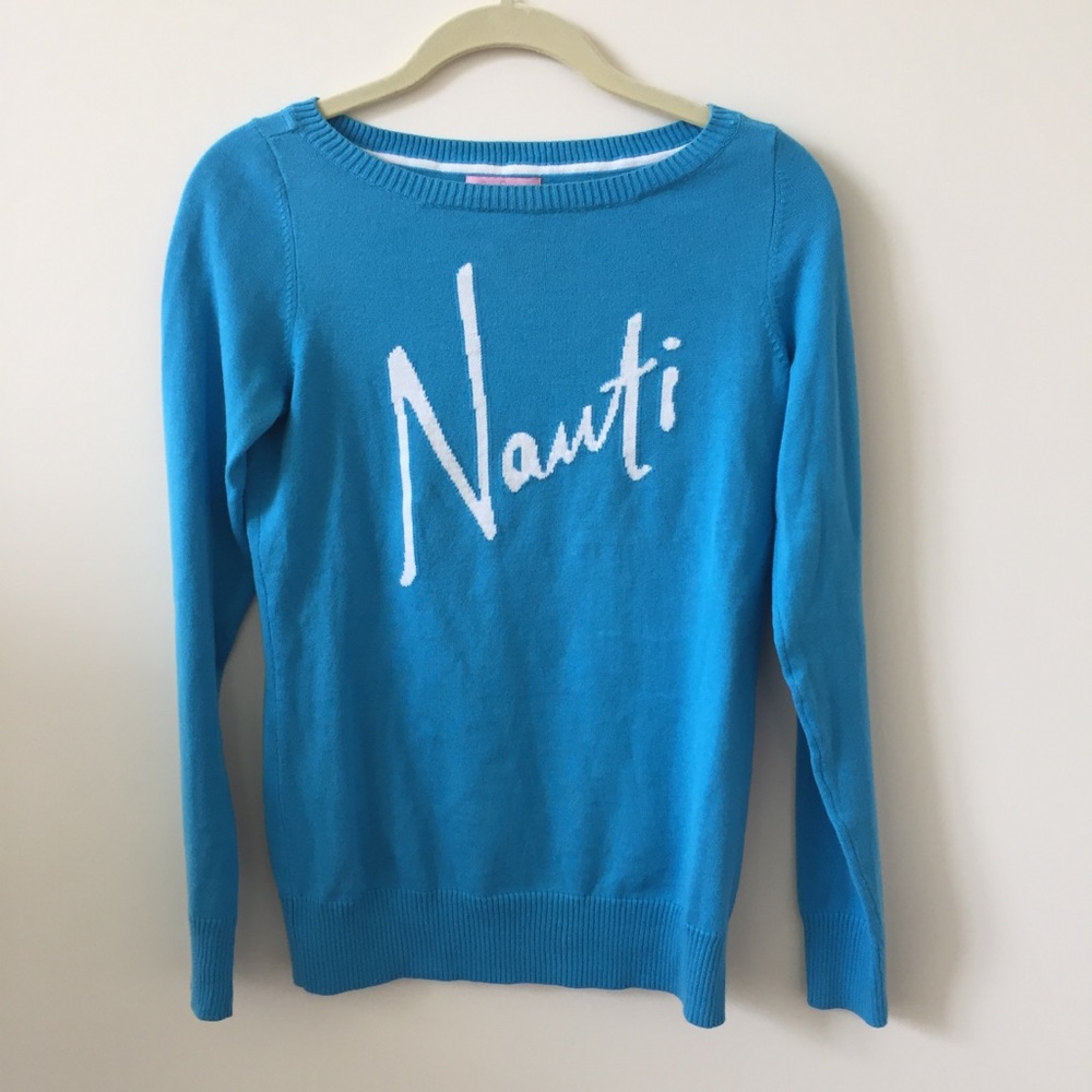 Lilly Pulitzer Marielle Sweater- Ariel Blue Nauti
